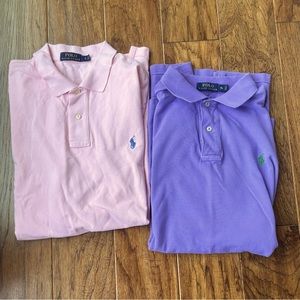 Polo by Ralph Lauren.  Short sleeve polo shirts. Men's XL